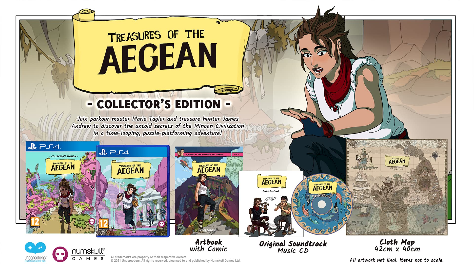 Trésors de la Mer Égée Edition Collector - Playstation 4 Trésors de la Mer Égée Edition Collector - Playstation 4